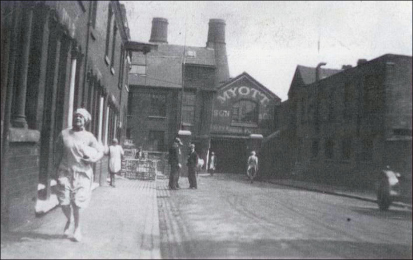 Myott Son & Co,  Arthur Street Cobridge in the 1930's