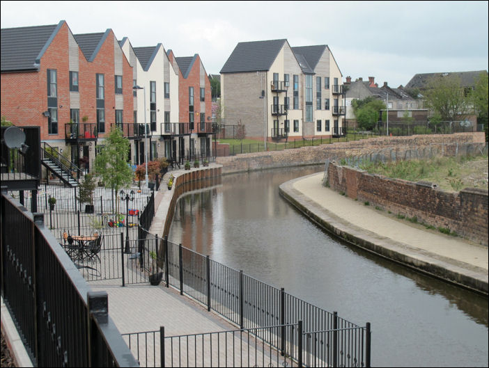 2010 - houses situated on the site of the former Hanley Potery