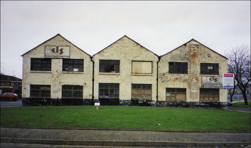 end view of the works from Grosvenor Street