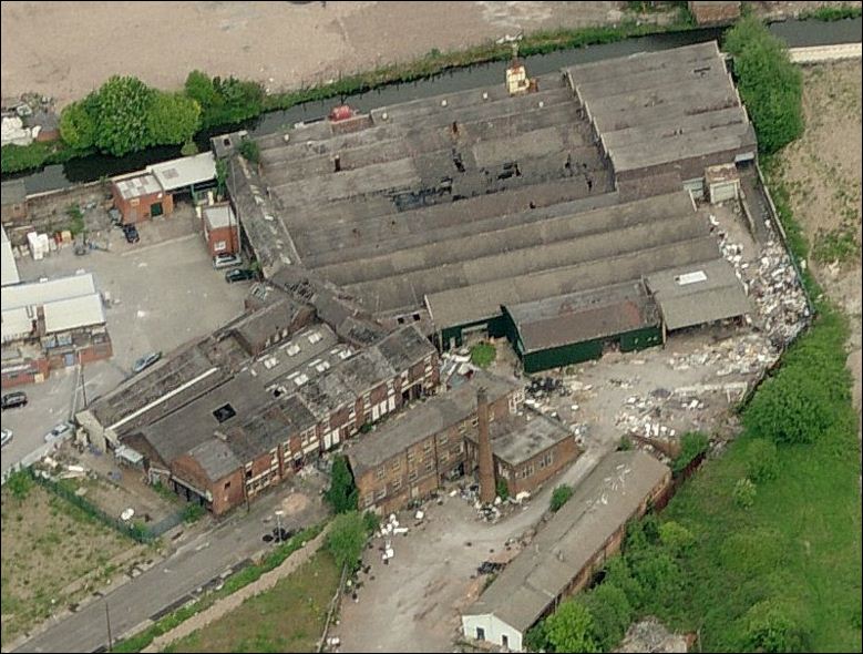 George Woolliscroft & Sons, tileworks on Melville Street, Hanley