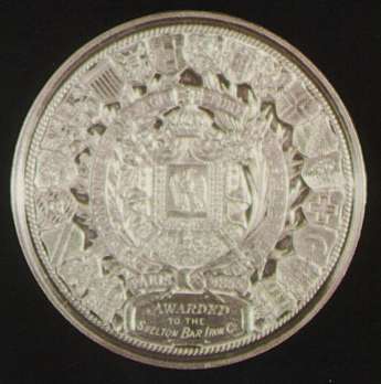 Silver Medal, Paris 1855
