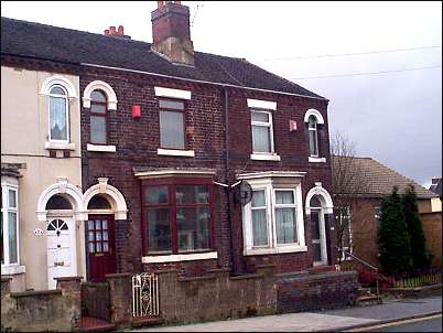 Houses in Blurton Road