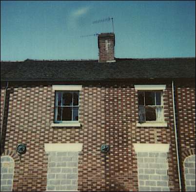 Detail on the houses