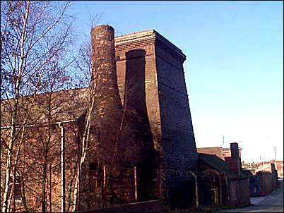 The square and round hovels, alongside Newport Lane 