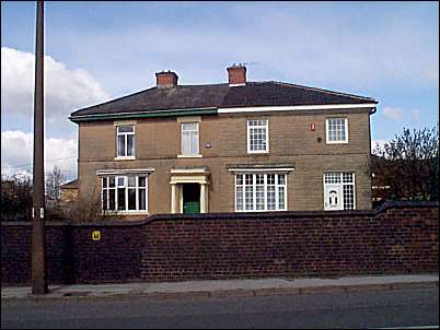 Large Georgian style semi-detached houses