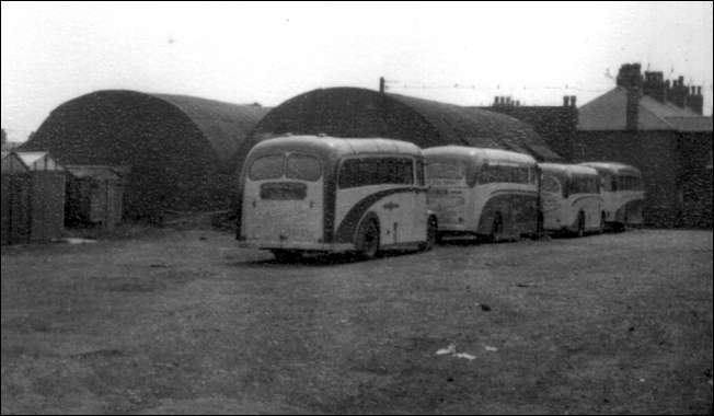 Rear view of the Charlotte Street Garage of W. Jeffreys and Sons Ltd