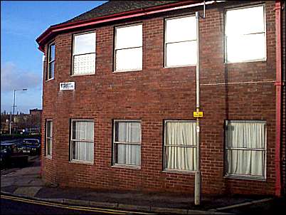 Building at the corner of Brewery Street and Hope Street