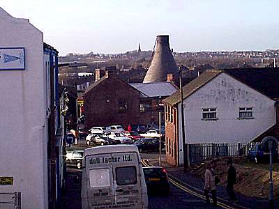 Looking down Brewery Street towards Hope Street