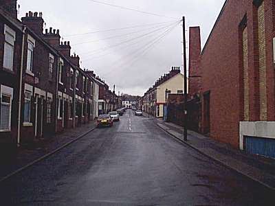 Eagle Street - looking upwards towards Waterloo Street.