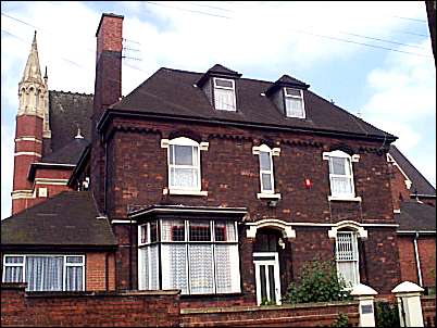 The manse belonging to the Sacred Heart RC church.