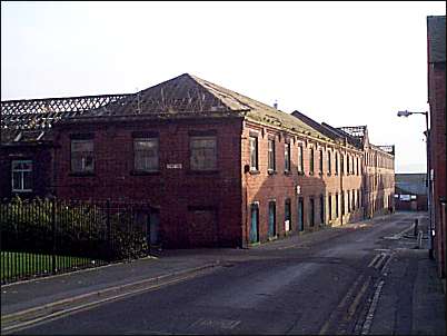 Looking down Eastwood Road - Stubbs Lane to the left