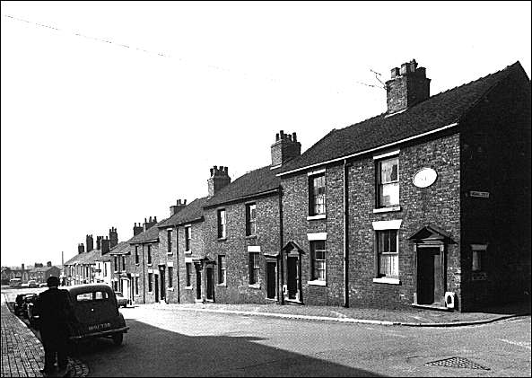 Building-club houses in John Street, Hanley - built 1807 