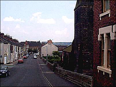 The view looking down Lower Mayer Street.