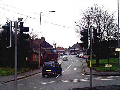 Merrick Street - looking up to Keelings Road