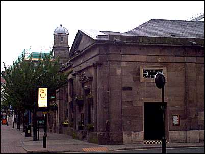 Corner of the old Meat Market