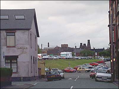Alberta Street at its junction with Dunrobin Street