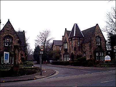 View of Cemetery Road from Stoke Road