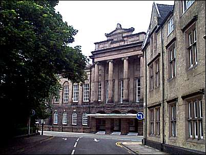 Stoke Town Hall The view from Brook Street. 