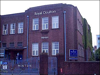Rear of Royal Doulton Minton Works