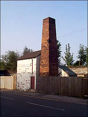 On the 1898 OS map two gasometers are shown to the right of this chimney