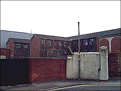 The back of Minton's works taken from Wolfe Street.