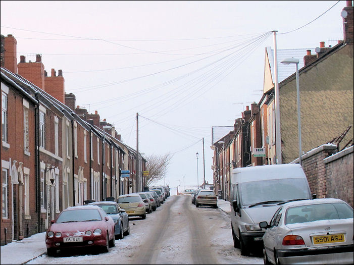 terrace houses on Bank Street