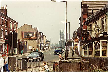 High Street taken from the Copes Avenue entry to High St.