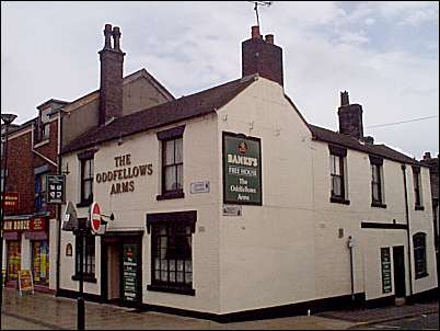 The Oddfellows Arms on corner of Tower Square and Wesley Street