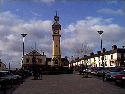 Tower Square, Tunstall - the chapel has a commanding position