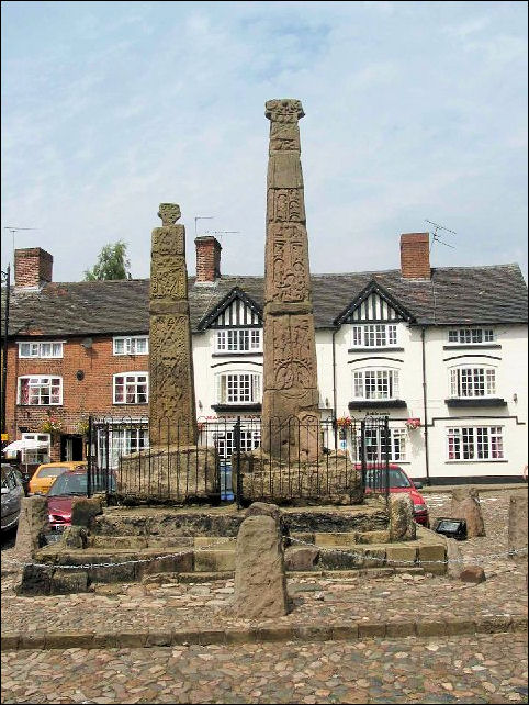 Sandbach Saxon Crosses