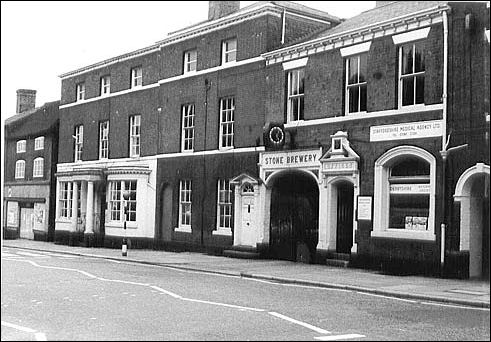 Joule's Brewery in Stone, before demolition 