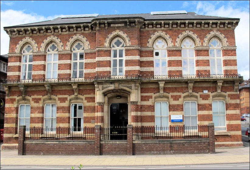 frontage of the Herbert Minton Building in 2011