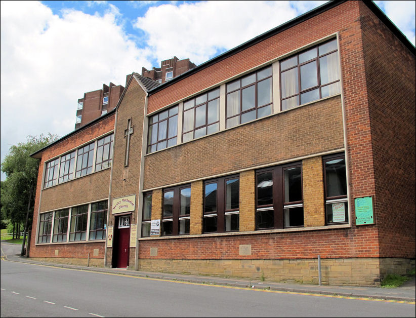 Wesleyan Methodist Chapel, on Epworth Street - built in 1956