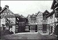 Court Yard, Old Morton Hall, near Hanley