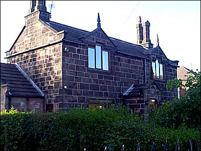 Detail on the cottage which was occupied by the estate gardener