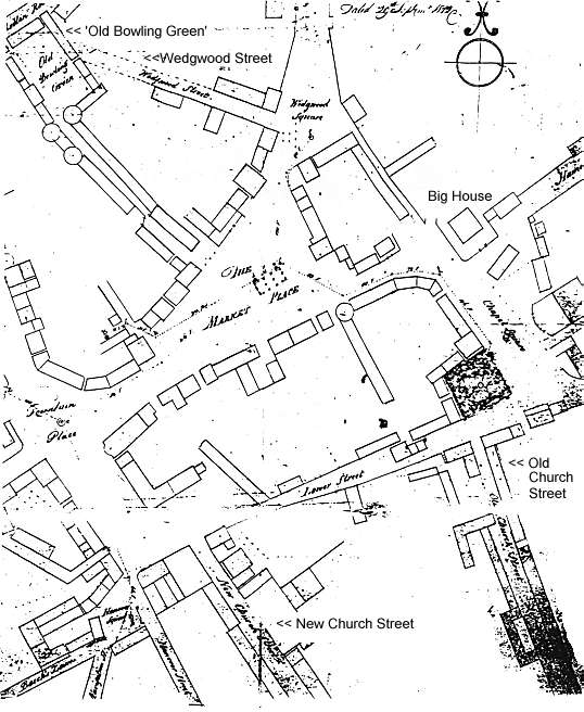 Plan of Burslem 1812