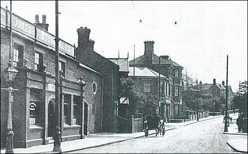 Postcard of Trentham Road, Dresden around 1900