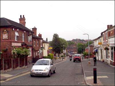 The main shopping street on the Dresden Estate