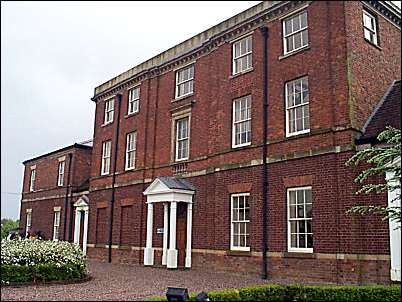 The rear of Wedgwood's home