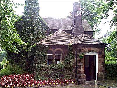 Cemetery office attached to the Registrars Lodge