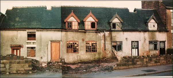 the four cottages being restored in 1986
