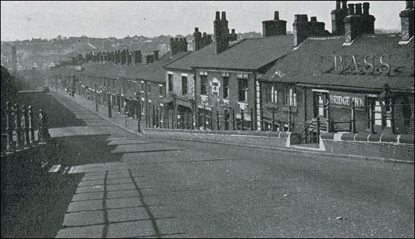 photo of Lord Street taken from the Etruria Bridge 