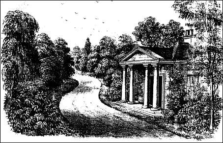 The new lodge to the Mount, on Princes Road