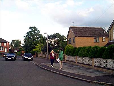 At the junction of Greatbatch Avenue and Tilson Place