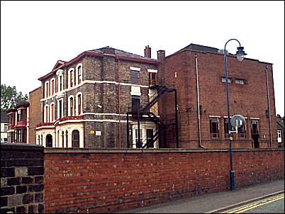 The view of Thomas Ford's house, from Wellesley Street