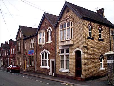 Charles Osmond's house and the school buildings