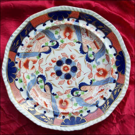 Carey Plate in the "imari type" 