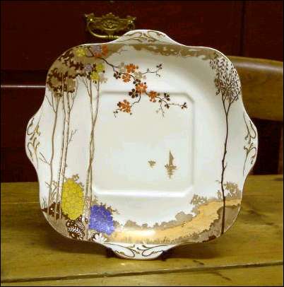 Lovely china cake or sandwich plate by A.B. Jones & Sons
