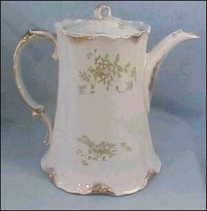 8 ½". Coffee pot