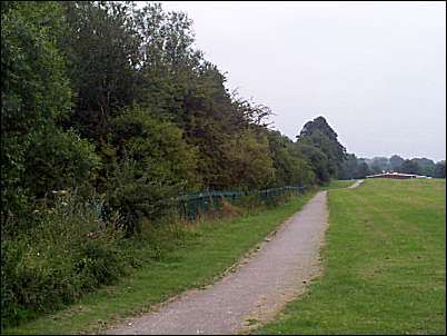 The Lyme Valley - looking southwards